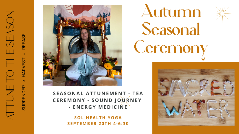 Autumn Equinox Seasonal Ceremony - Elemental Alchemy Experience
