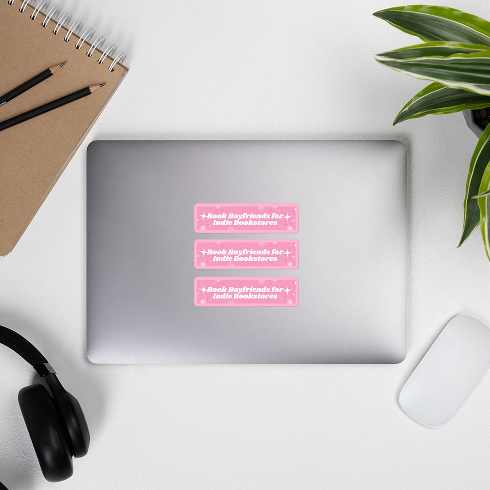 Thumbnail: Book Boyfriends For Indie Bookstores Sticker 3-Pack
