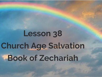 Book of Zechariah - Salvation Message for The Pattern of Sound Teaching