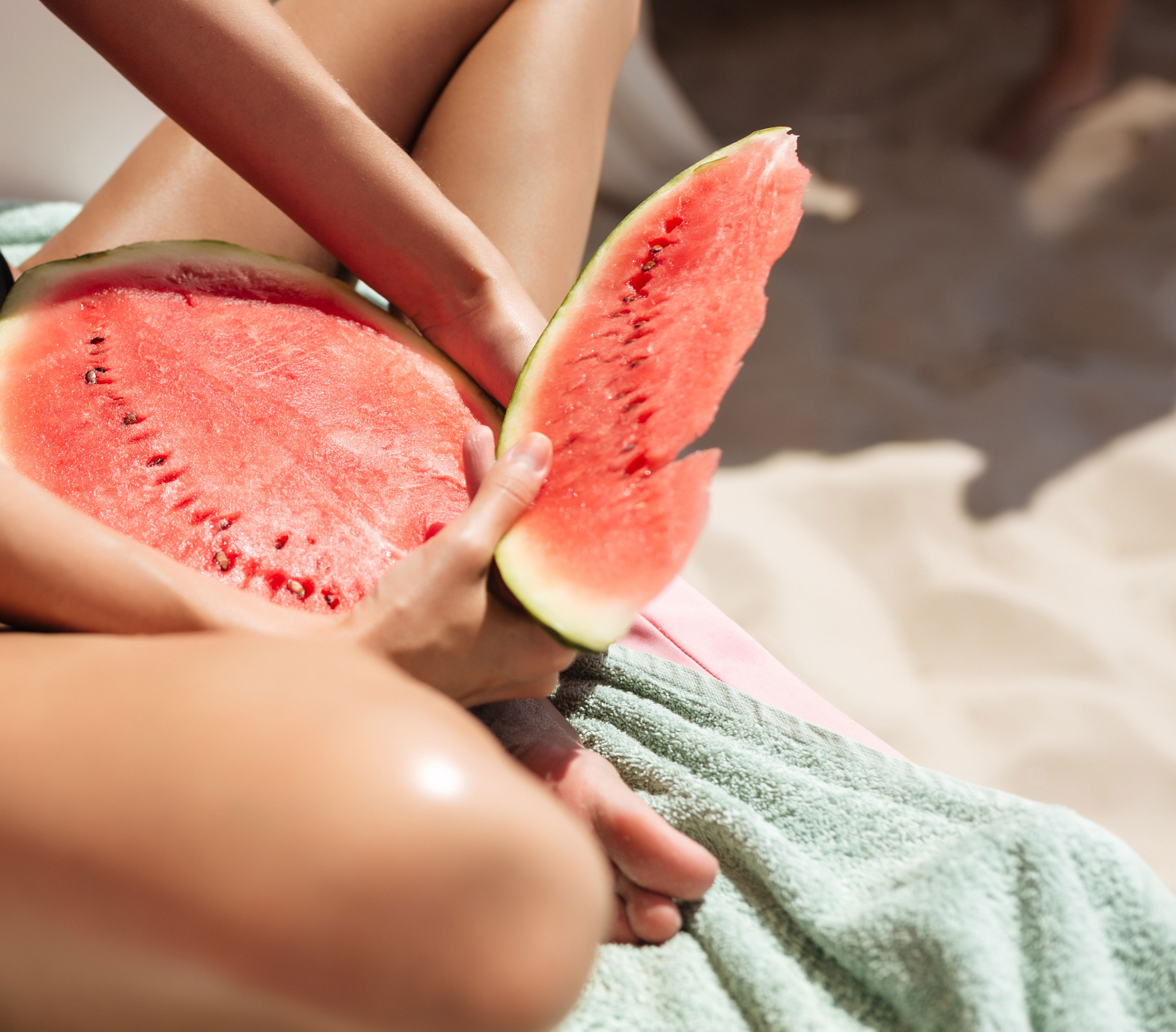 Arranged Food and Objects