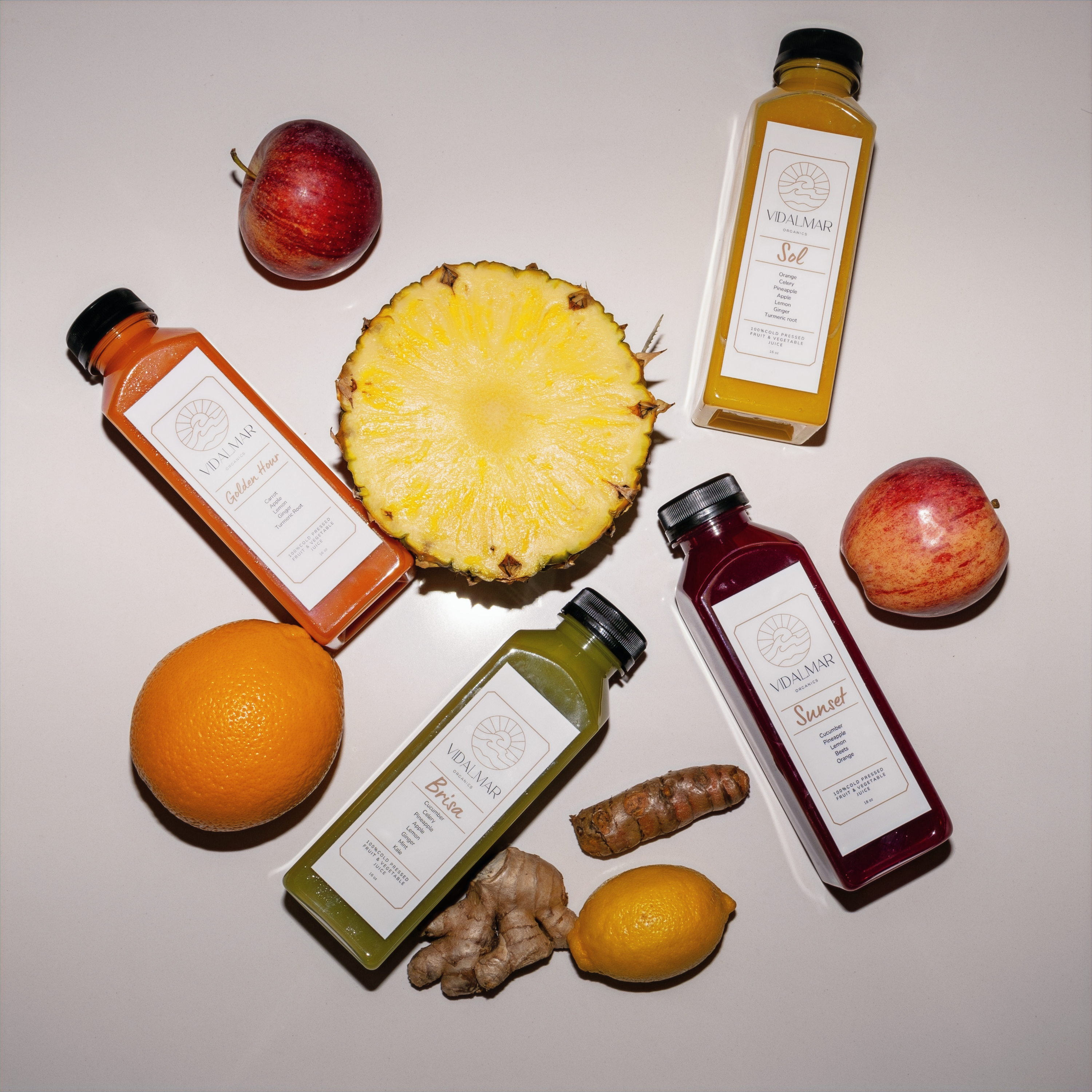 Arranged Food and Objects