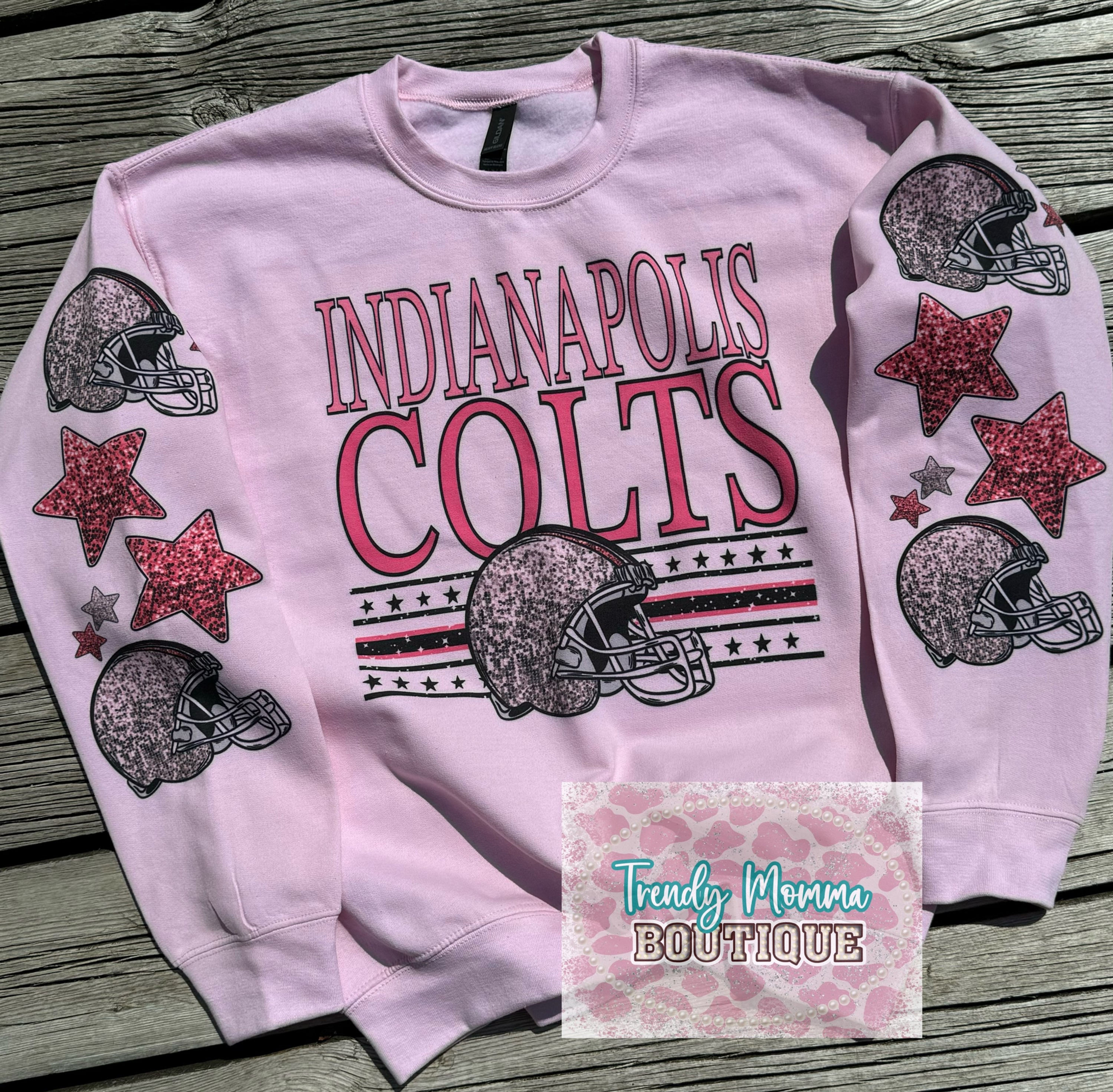 Choose Your Team - Pink Football Sweatshirt