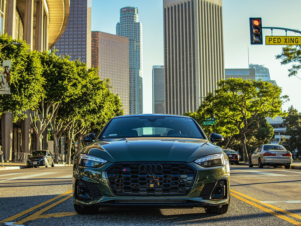 Audi S5 Sportback in Downtown Los Angeles