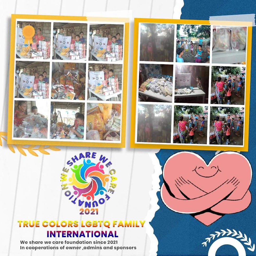 Second gift giving 
We share we care 
Pangasinan, Philippines 