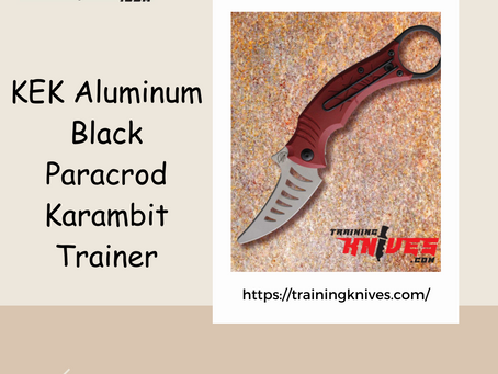 The History of Karambit Trainer Knives and Their Modern Applications.