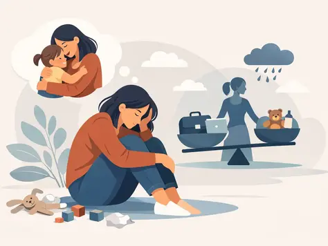 Cómo trabajar la culpa materna sin exigirte más