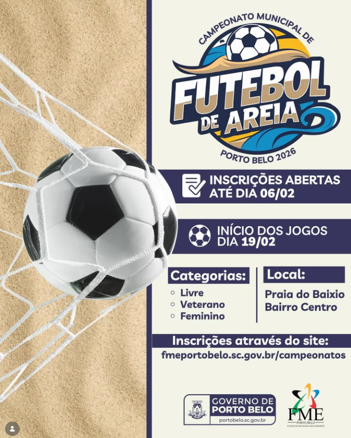 Campeonato Municipal de Futebol de Areia Adulto