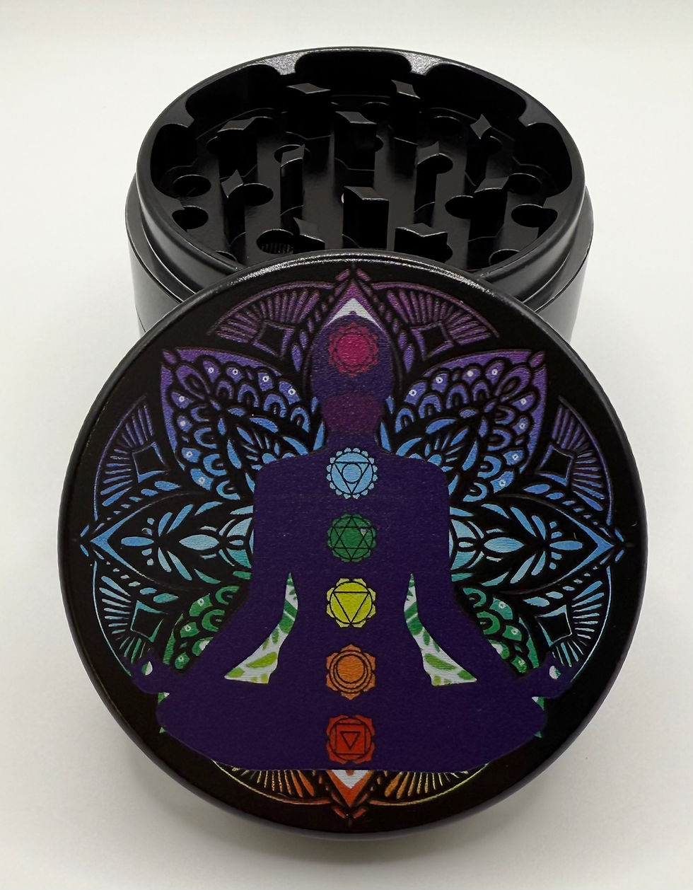 Thumbnail: Ceramic Herb Grinder (Black)