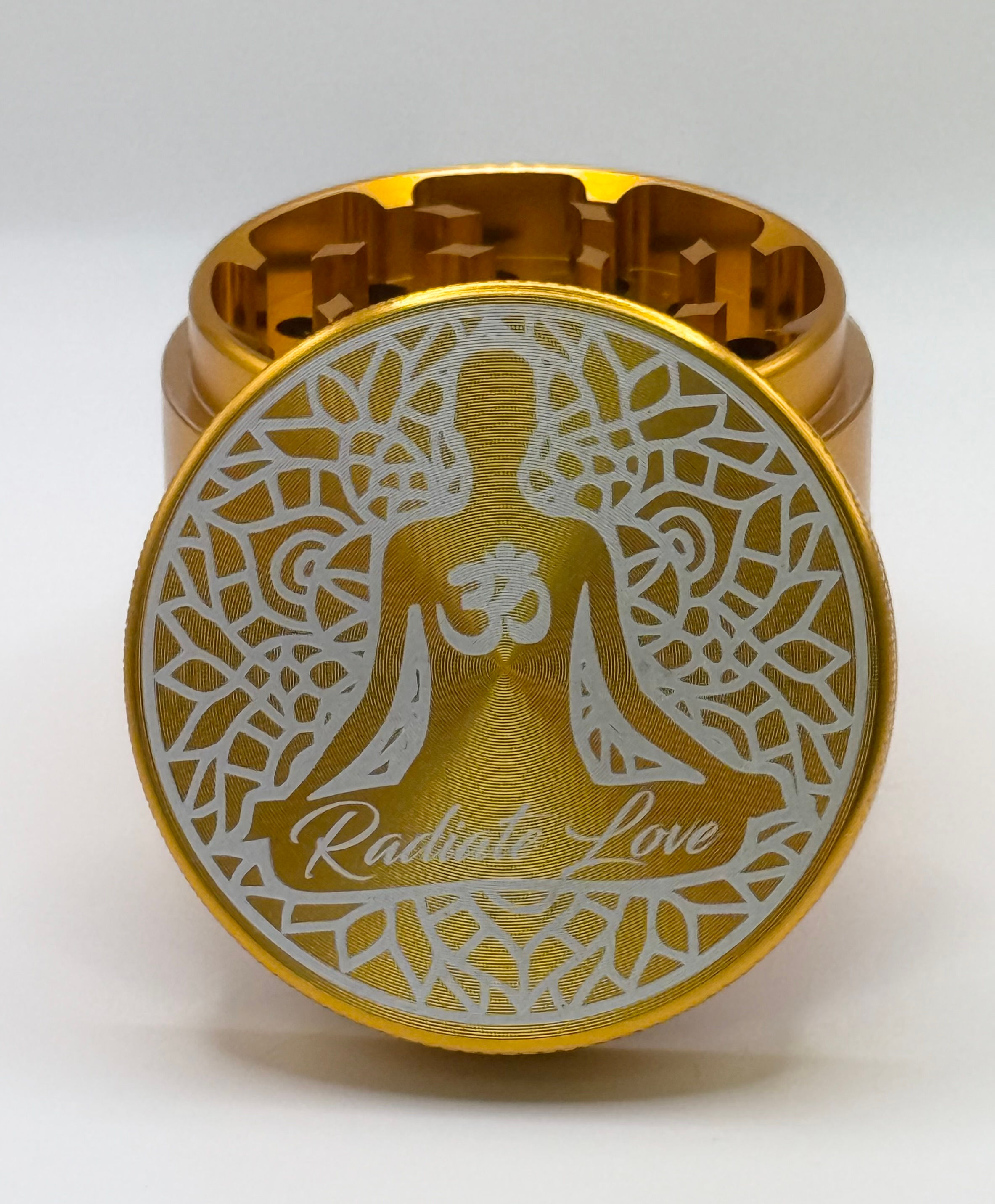 Herb Grinder 63mm (Gold)