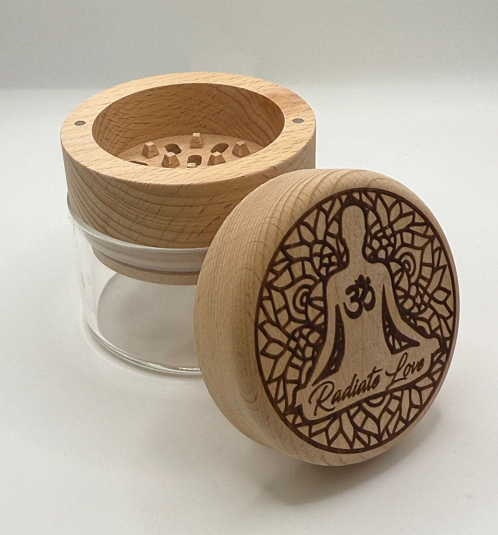 Thumbnail: Herb Grinder with Stash Container