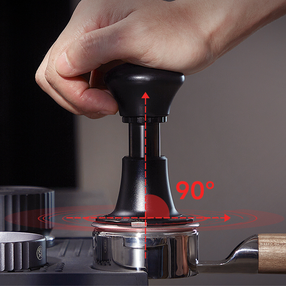Thumbnail: zeroHero Sword Calibrated Tamper, 30lb Constant Pressure & Self-Leveling Tool