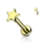 Gold Star Labret