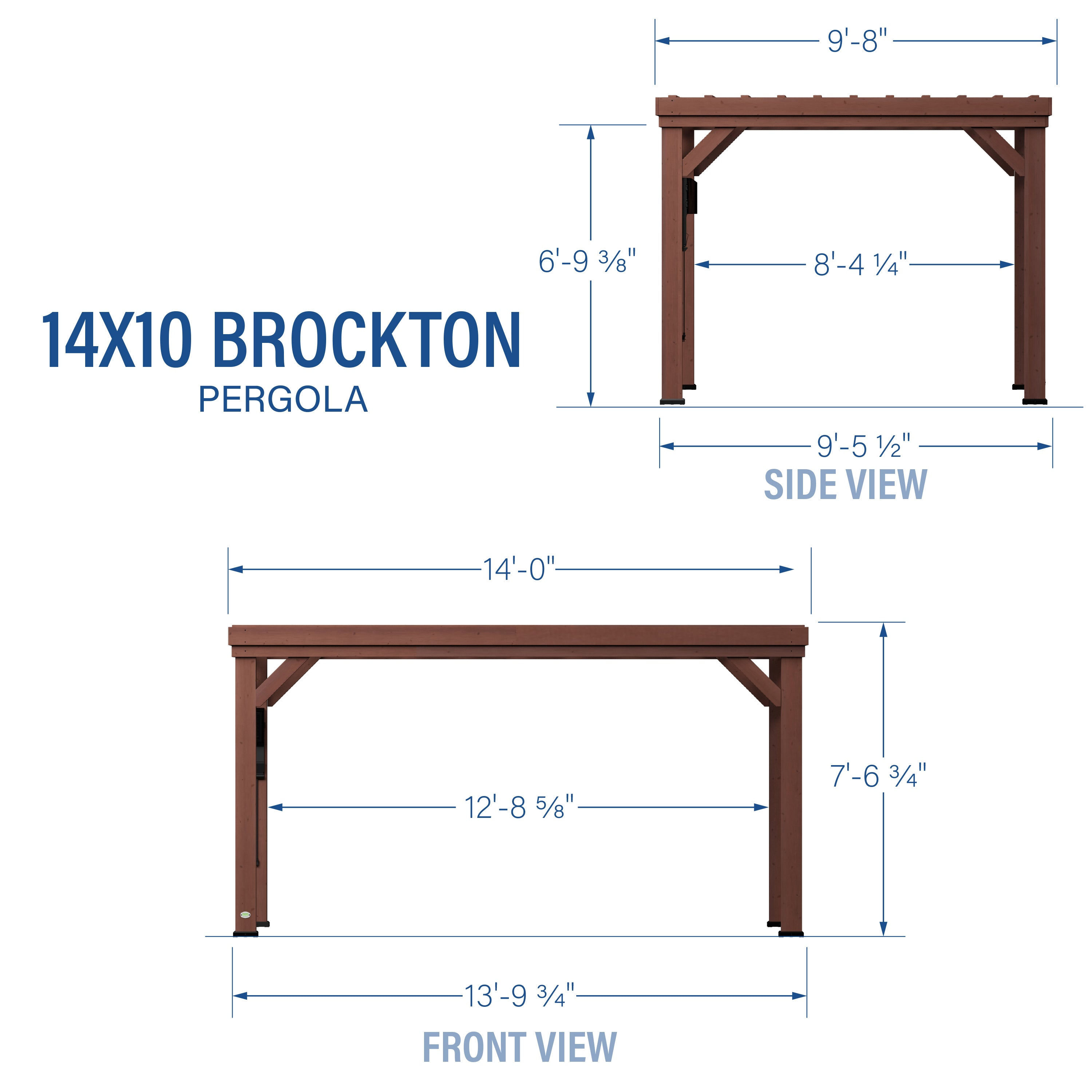 14x10 Brockton - Backyard Discovery