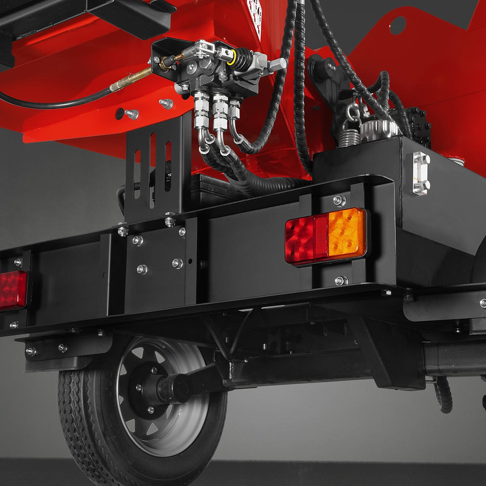 Thumbnail: HONDA GX690 22HP 688cc Twin Cylinder Gasoline Engine Powered 7" Hydraulic Feedin