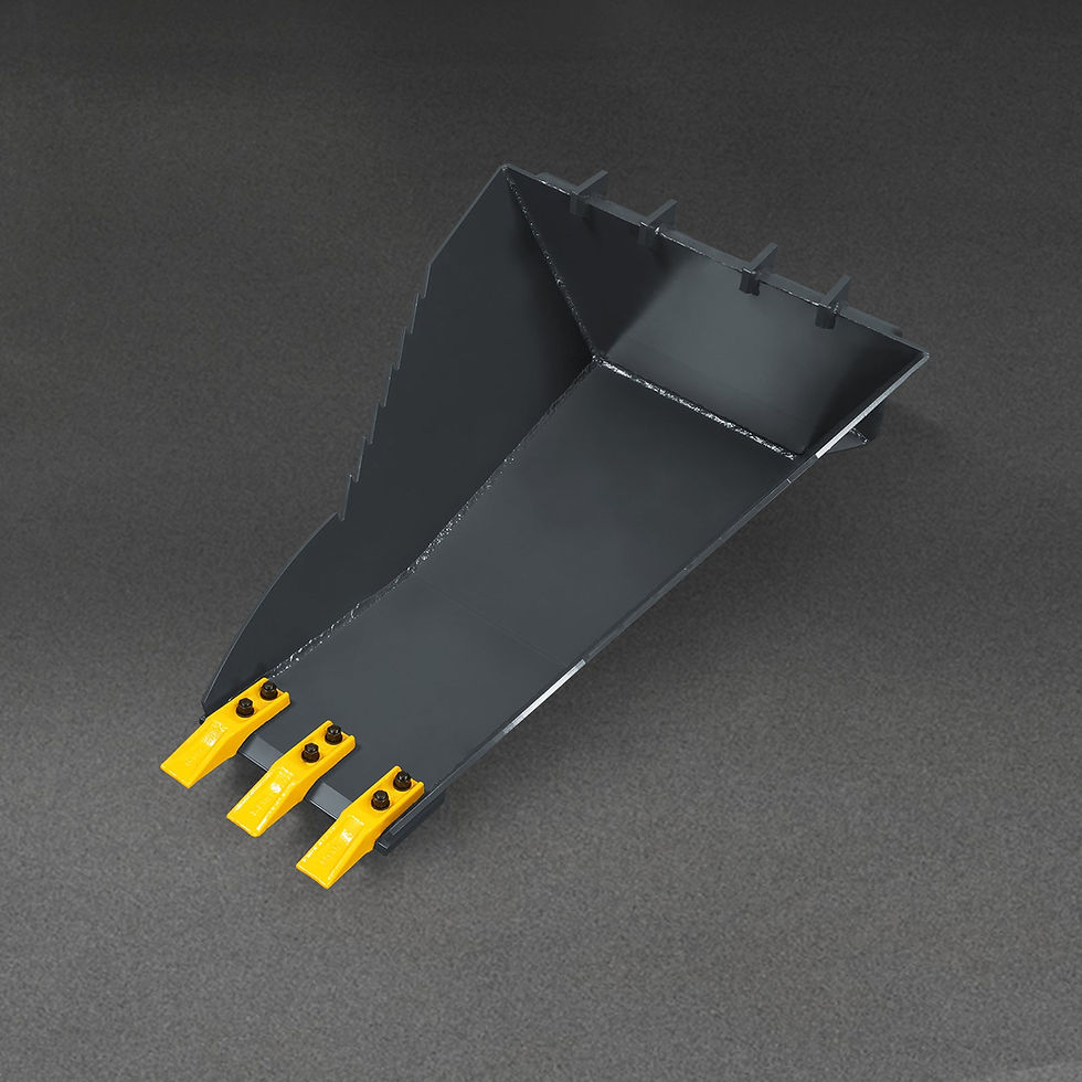 Thumbnail: 16'' Cutting Width Mini Skid Steer Stump Bucket