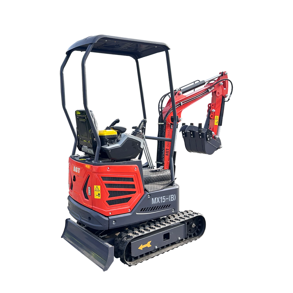 Thumbnail: 1 Ton, B&S Engine Mini Excavator w/ Pilot Control | MX15-B