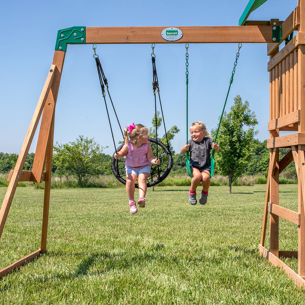 Thumbnail: Grayson Peak Swing Set - Backyard Discovery