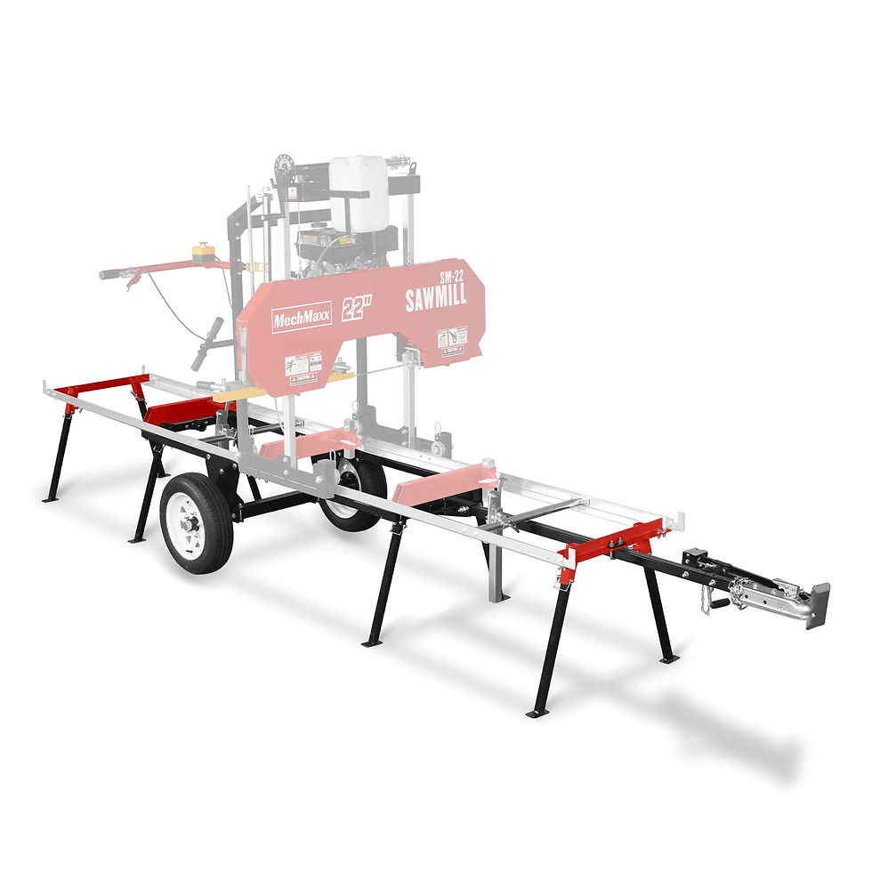 Thumbnail: SM-22 Trailer Combo Kit for 13' Track Length Sawmill