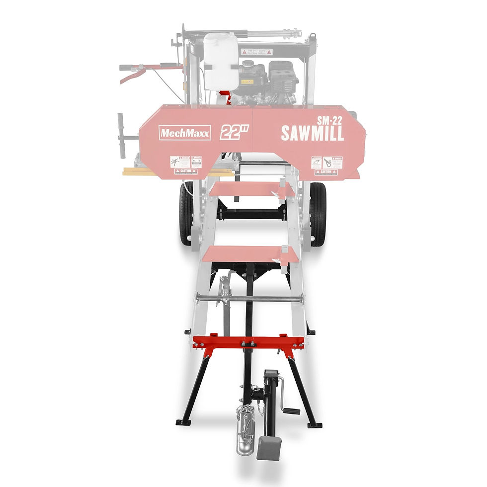 Thumbnail: SM-22 Trailer Combo Kit for 13' Track Length Sawmill