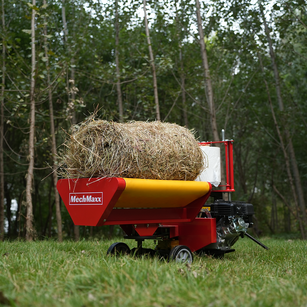 Thumbnail: Hay Baler & Hay Wrapper & Hay Rake Tedder Combo,  HB3120,  HW20,  HT100