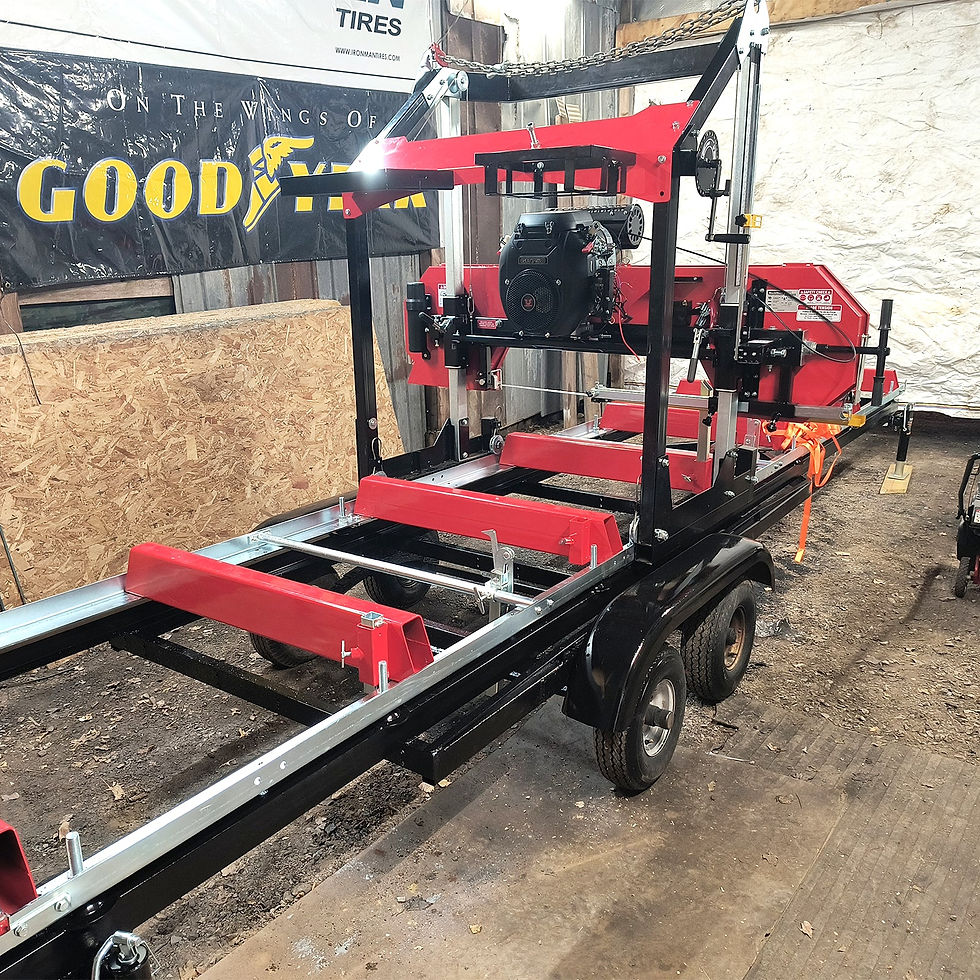 Thumbnail: 36" MAX Portable Sawmill,  25HP 750cc ZONSEN V-Twin Engine,  35" Board Width,  2