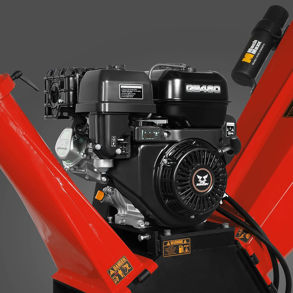 Thumbnail: 5 inch E-start ZONSEN 459cc Gasoline Engine Powered Wood Chipper ,  GS1500