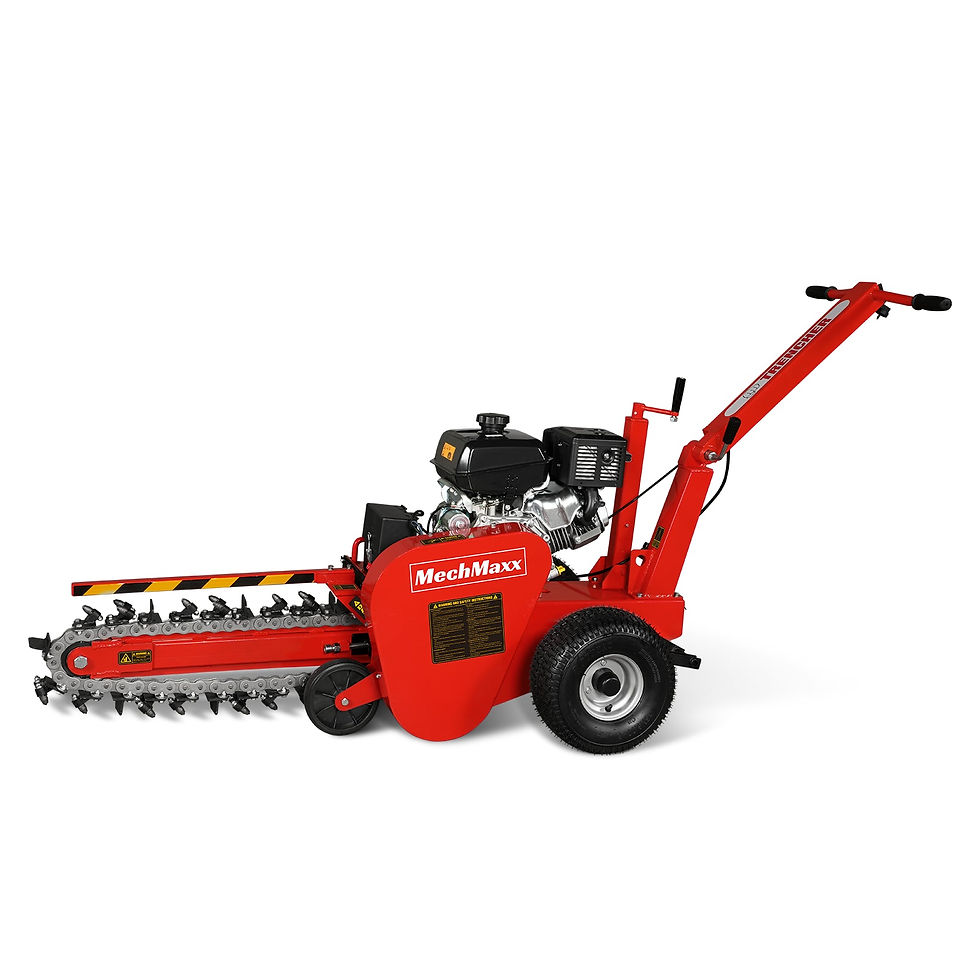 Thumbnail: 14HP 429cc KOHLER E-start 24'' Ditching Mini Trencher ,  TCR1500