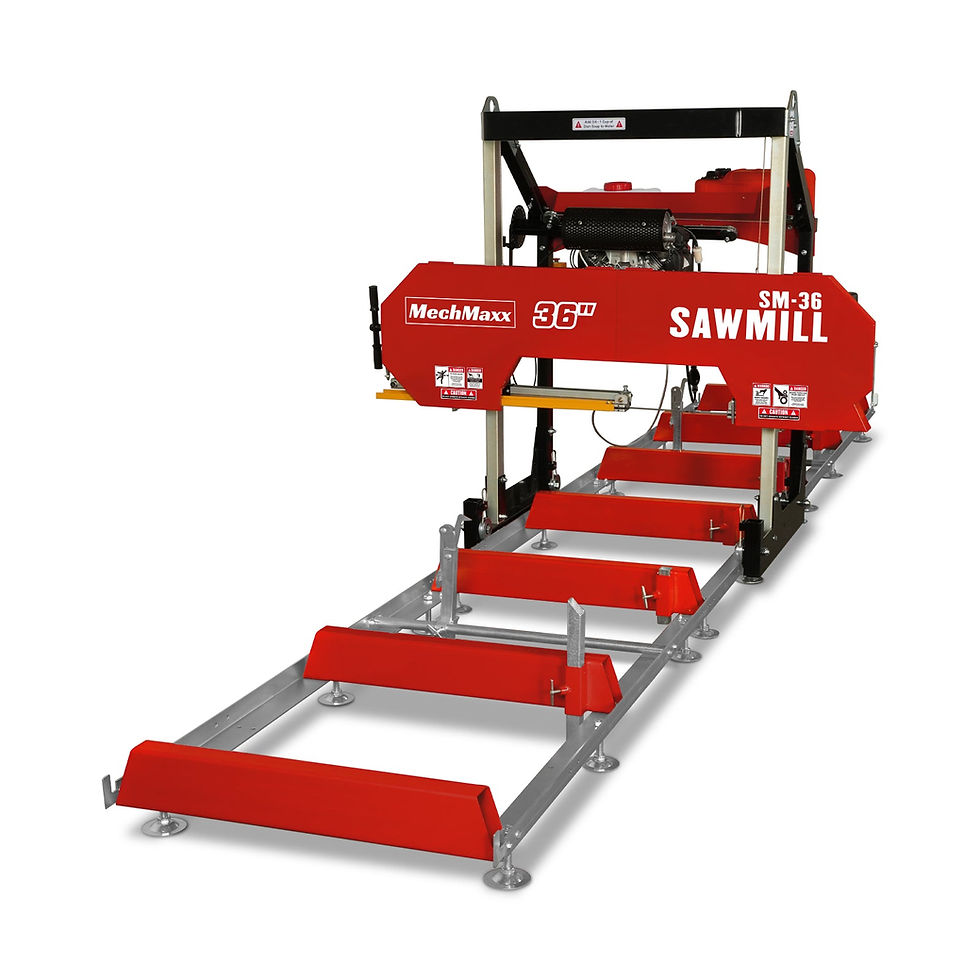 Thumbnail: 36" MAX Portable Sawmill,  25HP 688cc HONDA GX690 V-Twin Engine,  35" Board Widt
