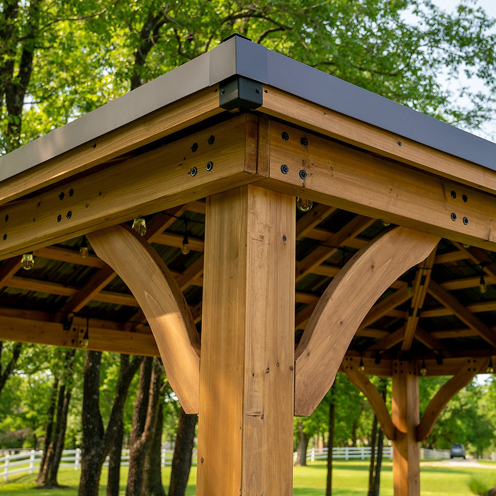 Thumbnail: 14x12 Barrington Gazebo - Backyard Discovery