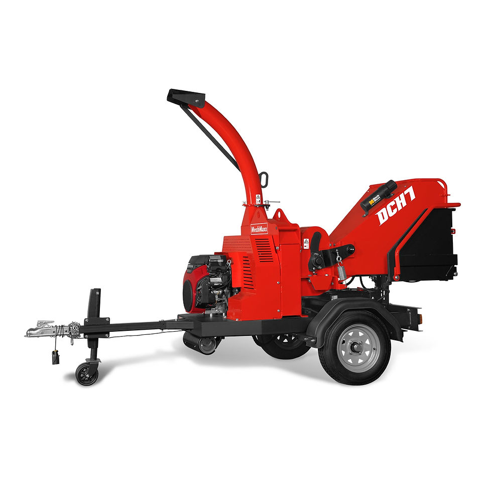 Thumbnail: HONDA GX690 22HP 688cc Twin Cylinder Gasoline Engine Powered 7" Hydraulic Feedin