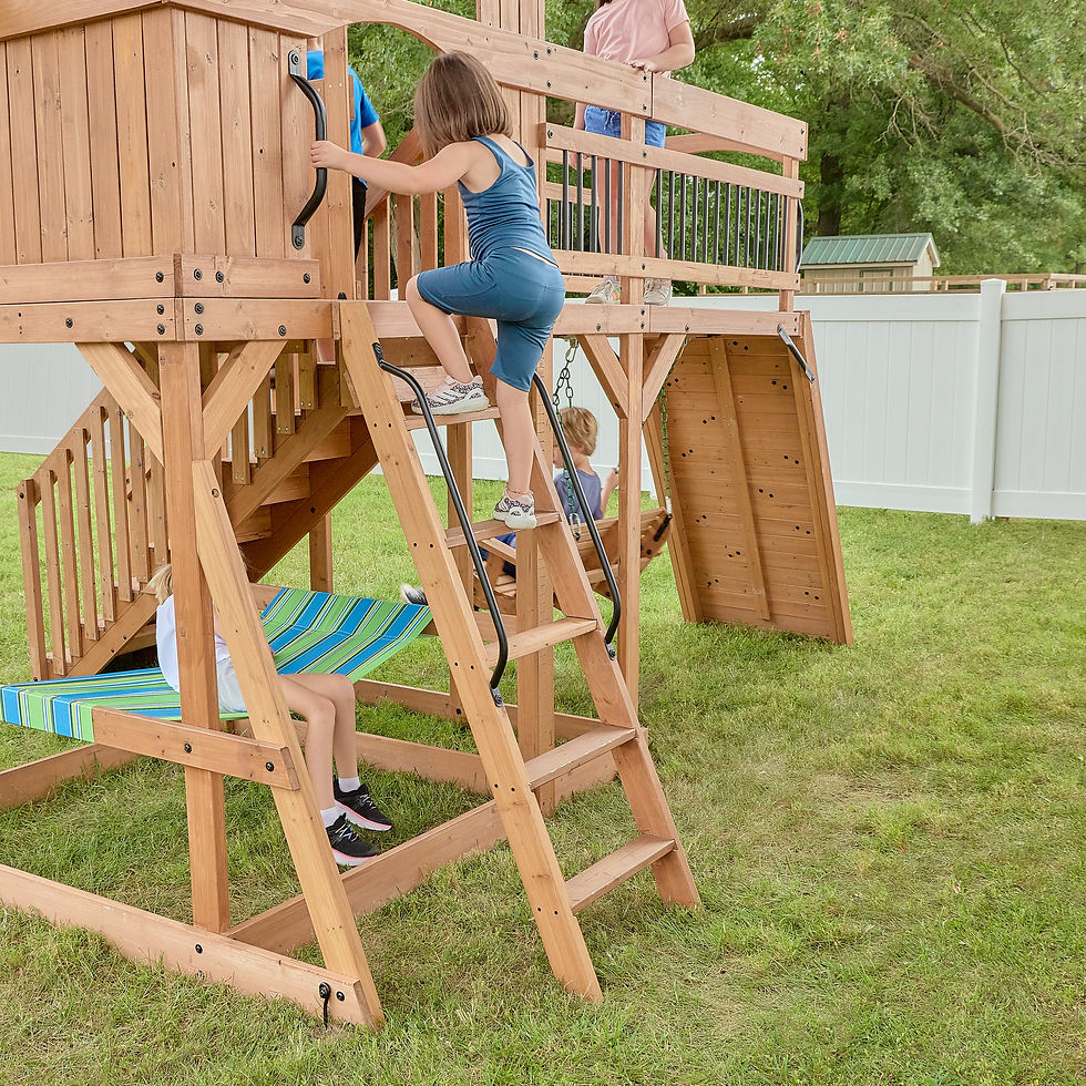 Thumbnail: Caribbean Swing Set - Backyard Discovery