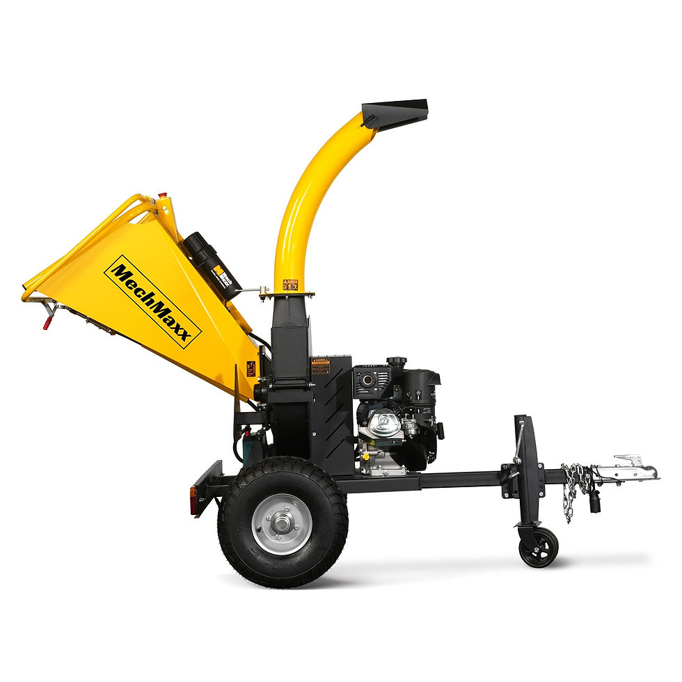 Thumbnail: 5 inch E-stat KOHLER 429cc 14hp Gasoline Engine Powered Disc Wood Chipper with T