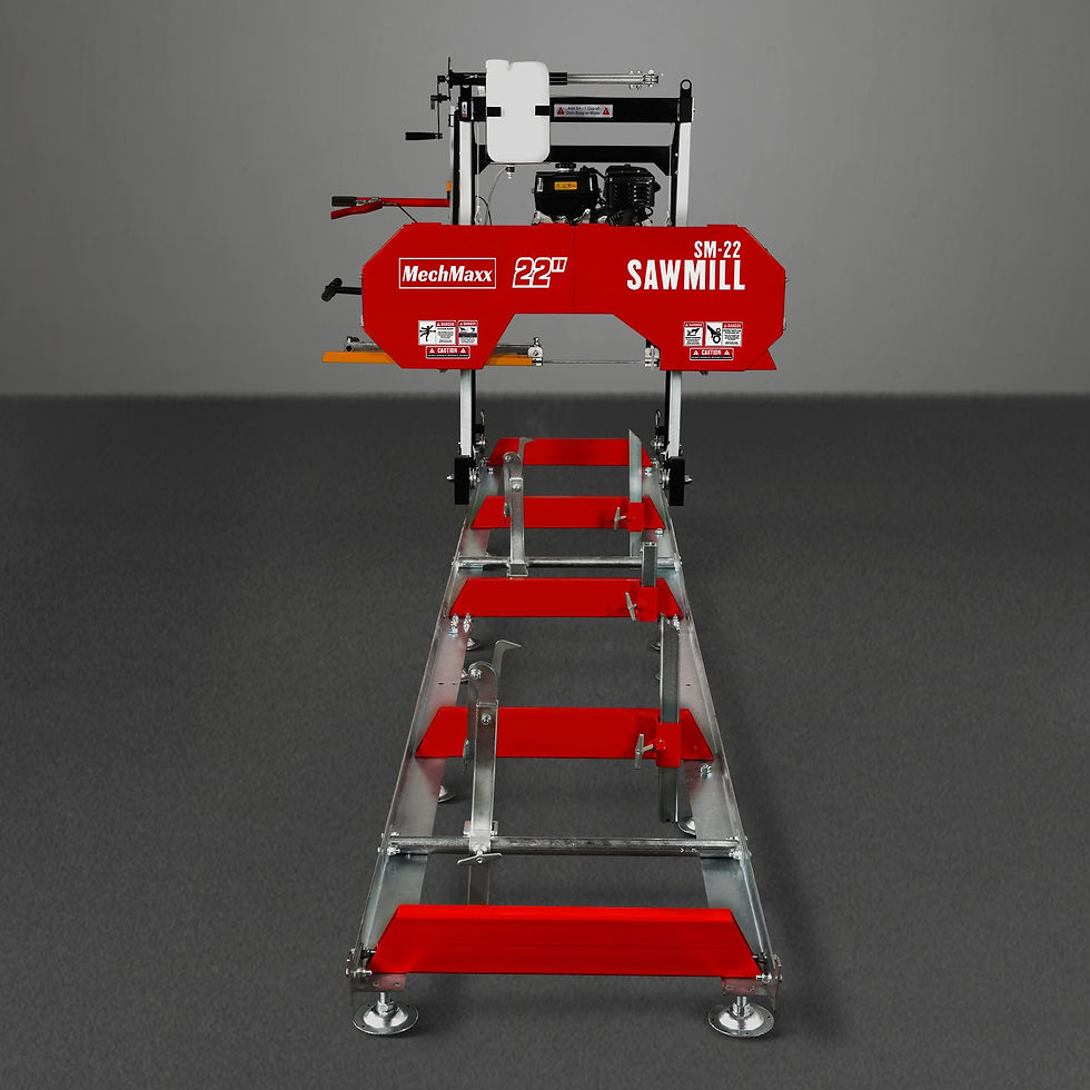 Thumbnail: 22" Portable Sawmill,  KOHLER 9.5hp 277cc Gasoline Engine,  18" Board Width,  13