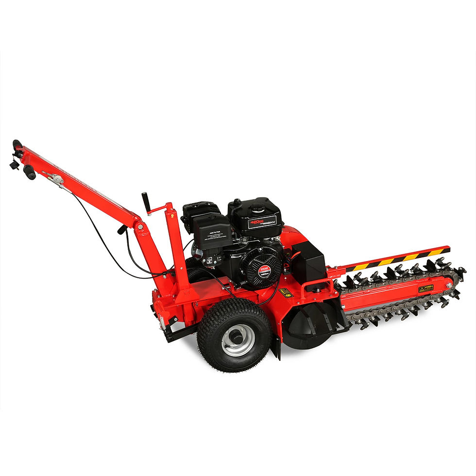 Thumbnail: 15HP 420cc E-Start Powered 24" Ditching Trencher ,  TCR1500