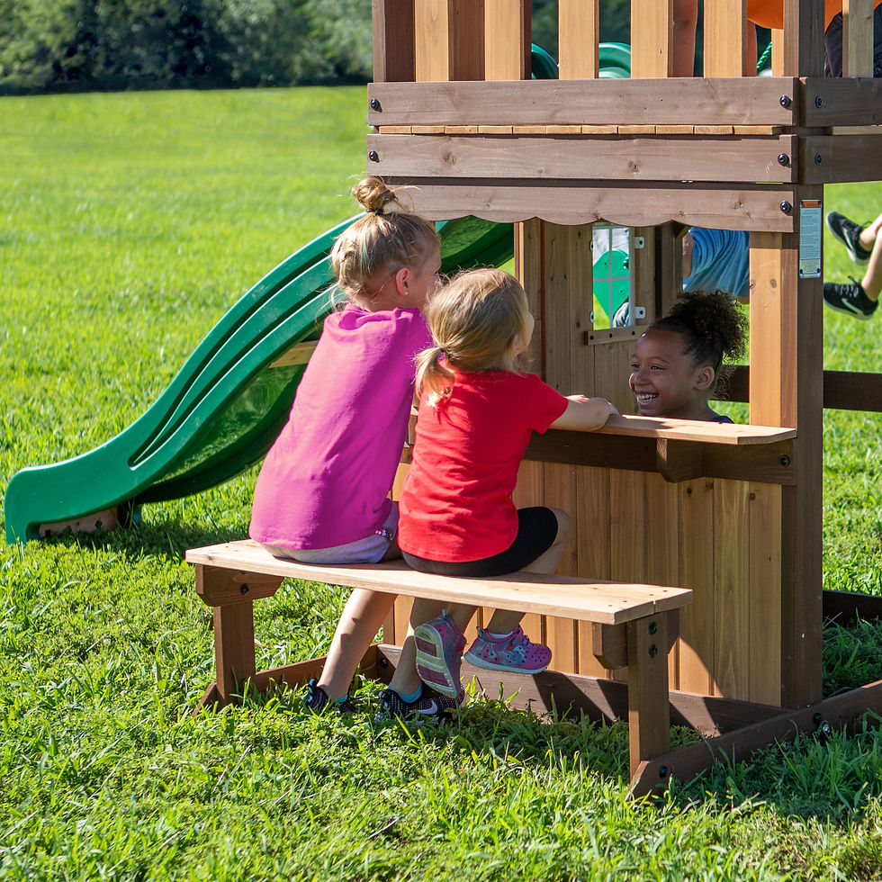 Thumbnail: Lakewood Swing Set - Backyard Discovery