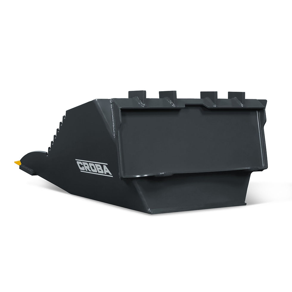 Thumbnail: 16'' Cutting Width Mini Skid Steer Stump Bucket