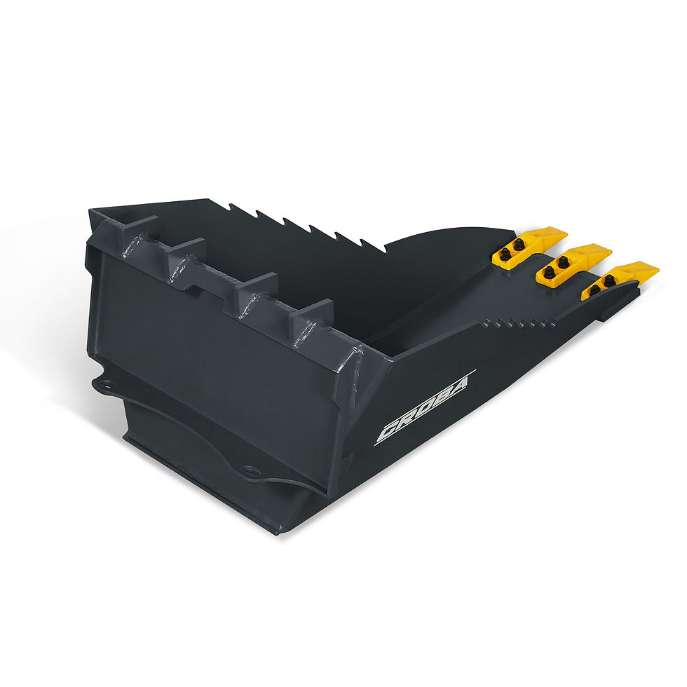 Thumbnail: 16'' Cutting Width Mini Skid Steer Stump Bucket