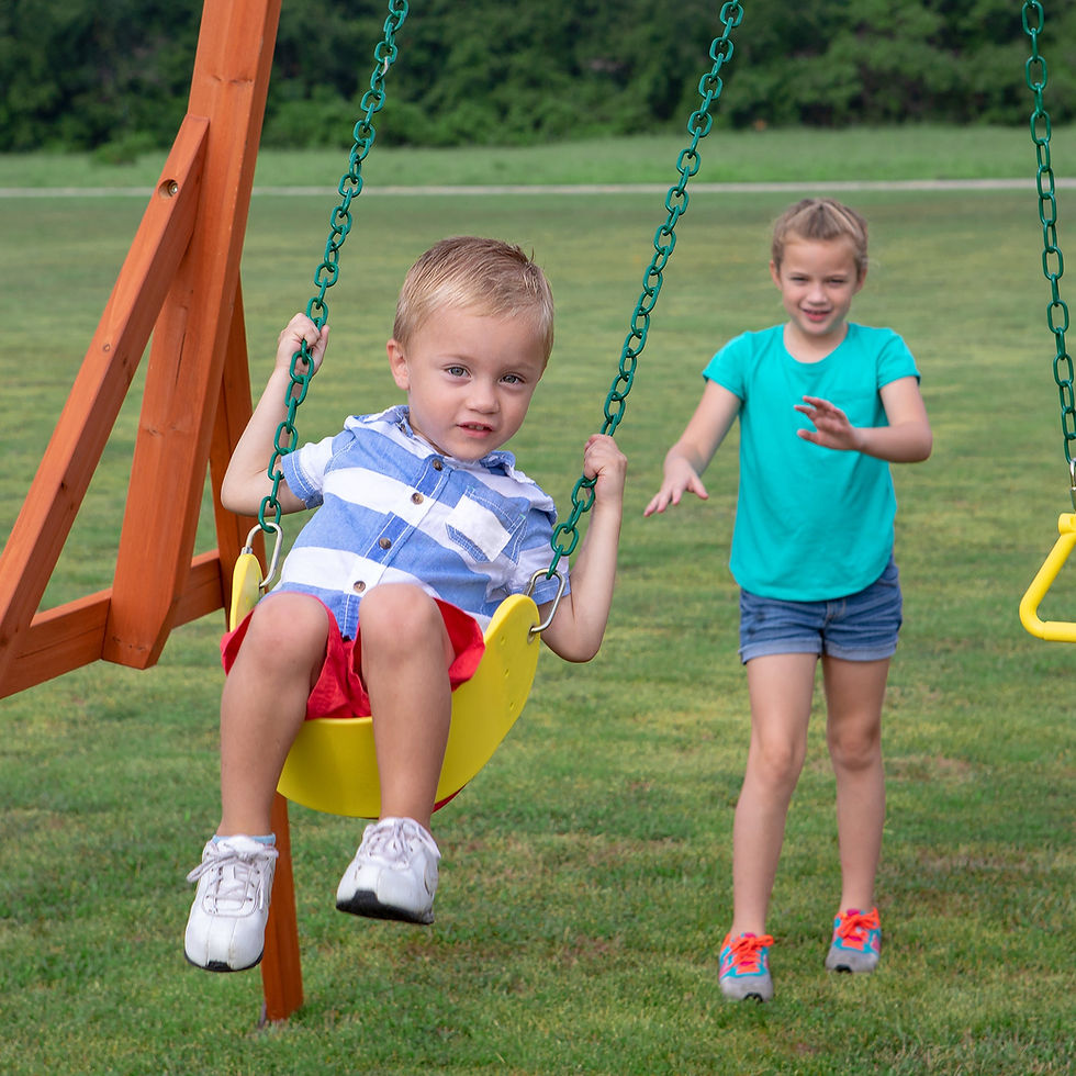Thumbnail: Oakmont Swing Set - Backyard Discovery