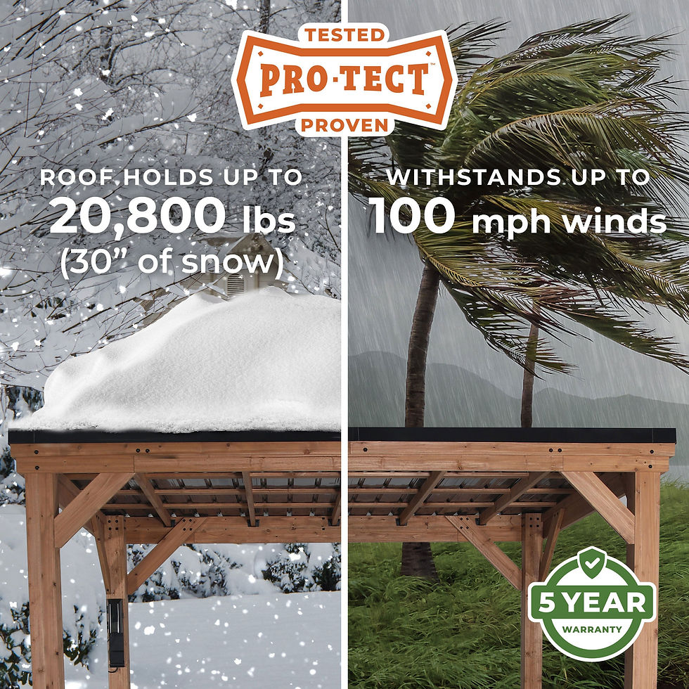 Thumbnail: 20x20 Kingsport Carport - Backyard Discovery