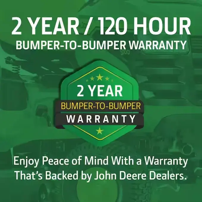 Thumbnail: S100 42 in. 17.5 HP Gas Hydrostatic Riding Lawn Mower - John Deere