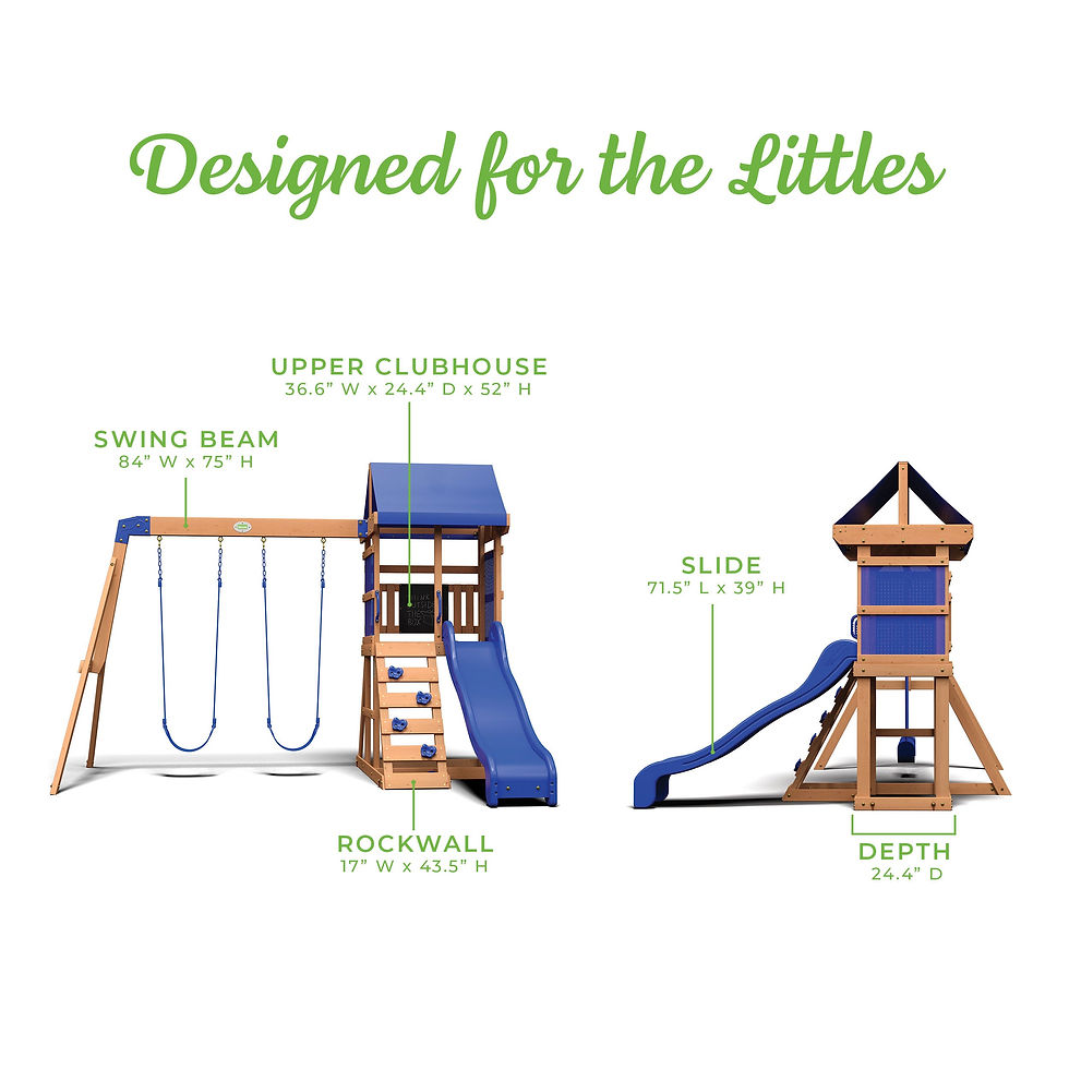 Thumbnail: Aurora Swing Set - Backyard Discovery