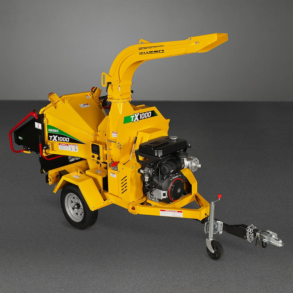 Thumbnail: 35hp 1000cc ZONSEN E-Start 8 inch Gas Powered Commerical Wood Chipper with Intel