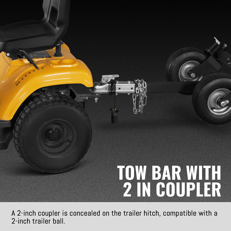 Thumbnail: 8 inch ZONSEN E-Start 1000cc 35hp Gas Powered 4 - Wheel Drum Wood Chipper with T