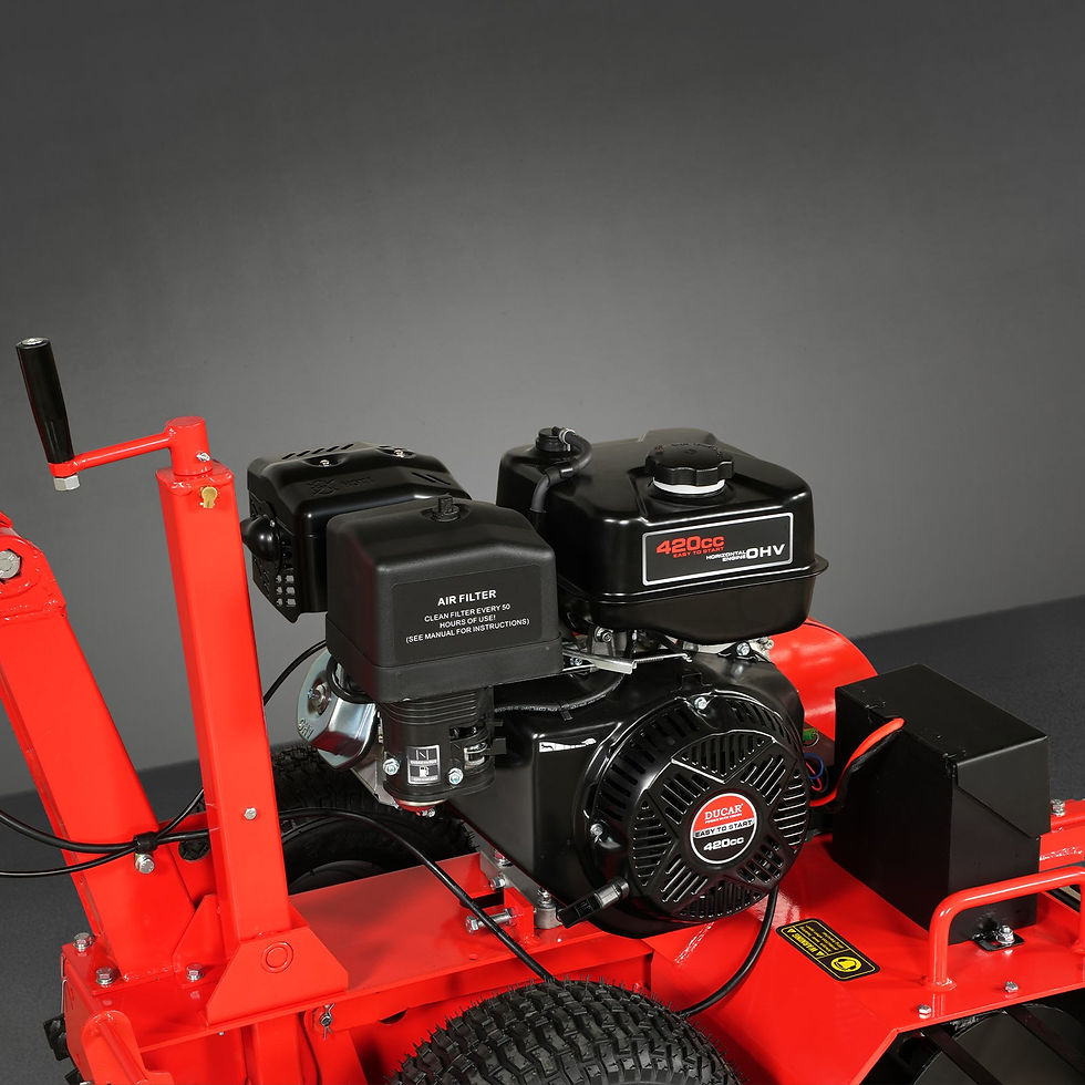 Thumbnail: 15HP 420cc E-Start Powered 24" Ditching Trencher ,  TCR1500
