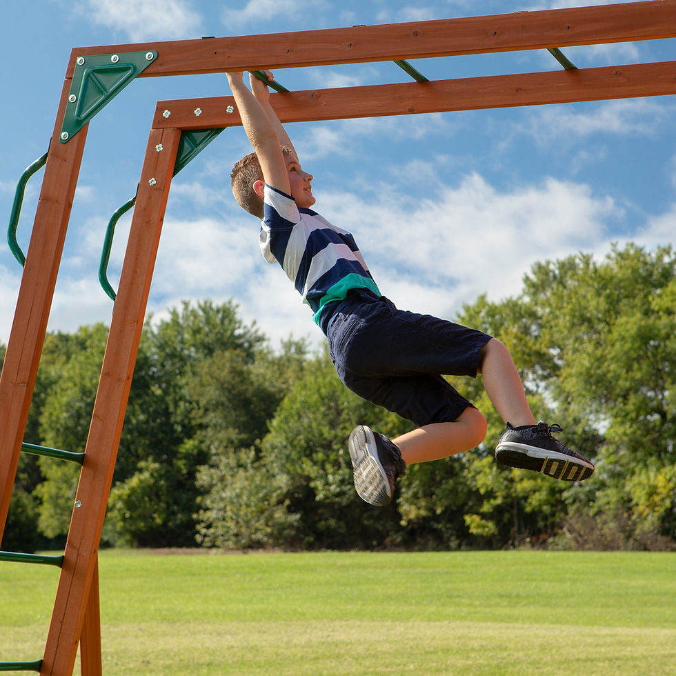 Thumbnail: Skyfort II Swing Set - Backyard Discovery