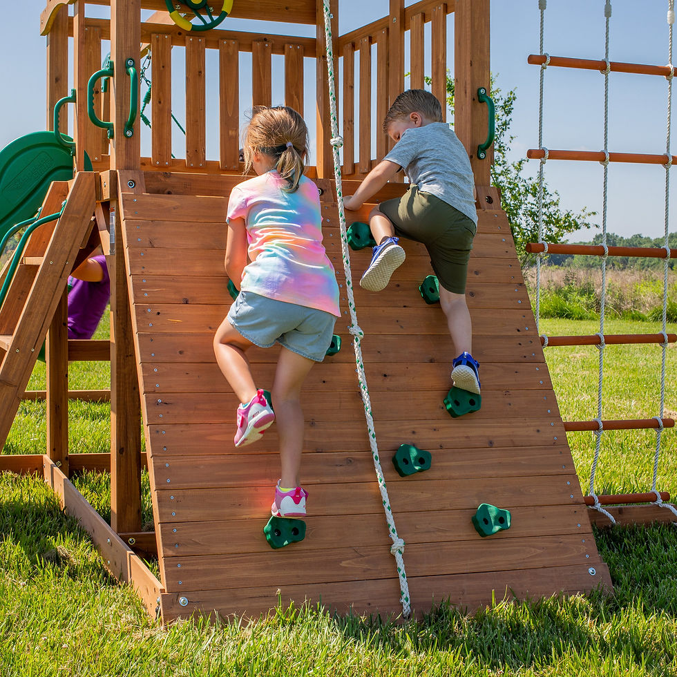 Thumbnail: Grayson Peak Swing Set - Backyard Discovery