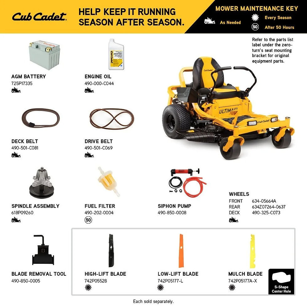 Thumbnail: ZT1 42 Ultima Series™ ZT - Cub Cadet