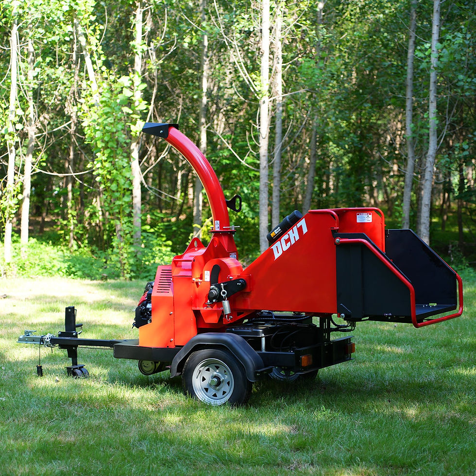 Thumbnail: HONDA GX690 22HP 688cc Twin Cylinder Gasoline Engine Powered 7" Hydraulic Feedin