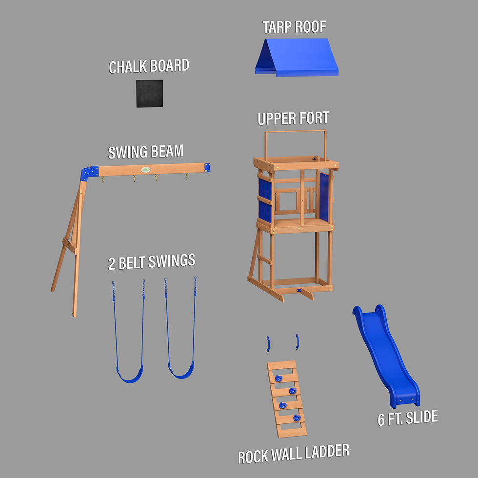 Thumbnail: Aurora Swing Set - Backyard Discovery