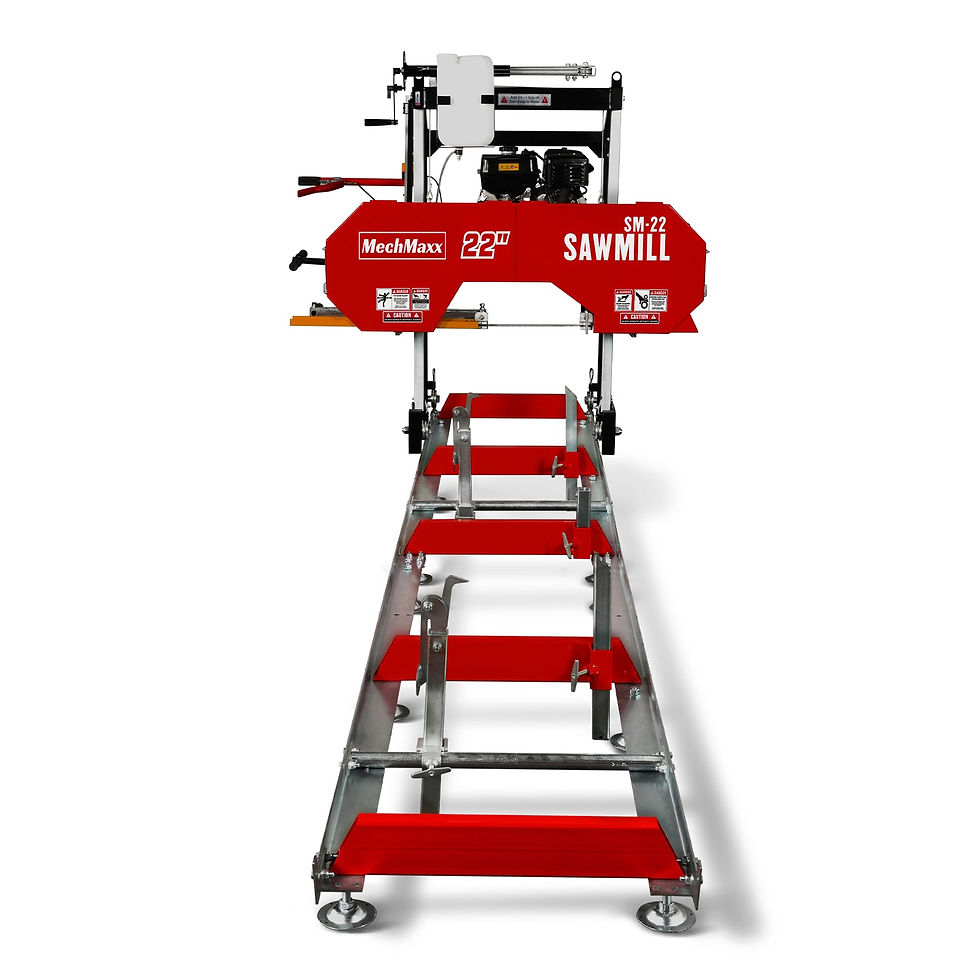 Thumbnail: 22" Portable Sawmill,  KOHLER 9.5hp 277cc Gasoline Engine,  18" Board Width,  13
